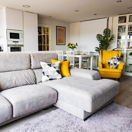 Appartement Lujoso Atico Entre 2 Playas Con Garaje, Terraza, Vistas Y Wifi à Gijón Extérieur photo
