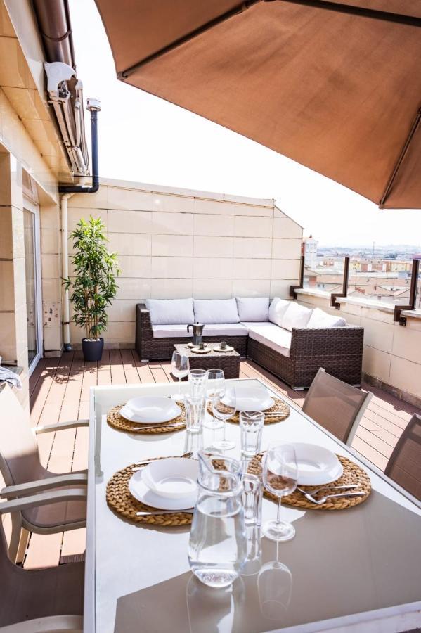 Appartement Lujoso Atico Entre 2 Playas Con Garaje, Terraza, Vistas Y Wifi à Gijón Extérieur photo